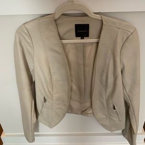 Tan dressy motto jacket